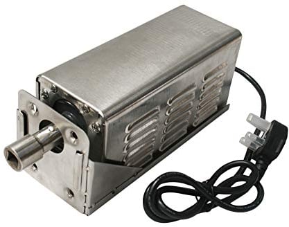 SunshineBBQs Heavy Duty Stainless BBQ Hog Pig Roast Spit Rotisserie Motor up to 80kg Max Load