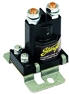 Stinger SGP38 80-AMP Batterie-Trennschalter und Relais, schwarz