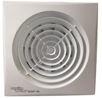 Envirovent Silent 150 Axial Extractor Fan with Timer, SILENT-150T