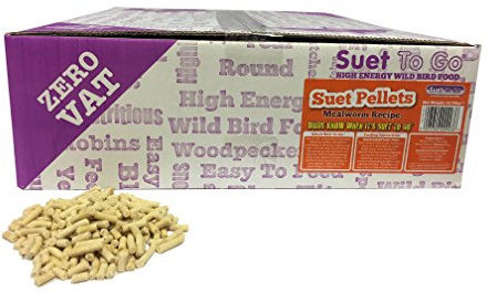 Suet To Go Mealworm Suet Pellets Wild Bird Treat, 12.75 kg
