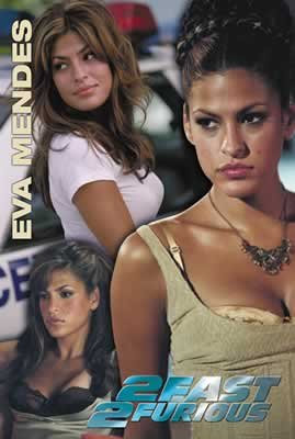 The Fast and the Furious 2 – Eva Mendes – 68,5 x 101,5 cm zeigt/Poster