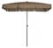 Doppler Absolut wasserdichter Gartenschirm Waterproof 225x120 UV-Schutz 80, Farbe taupe greige