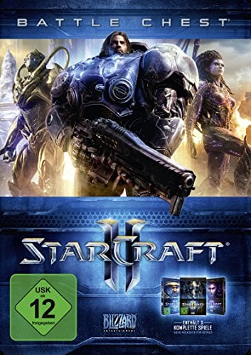 Starcraft II, Battle Chest,1 DVD-ROM: Enthält 3 komplette Spiele
