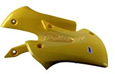 Polisport Suzuki DRZ100 - Modelles 2003-06 - RM65-2003-05 - DR-Z110-2003-05 - Kühlerverkleidungen Paar Gelb