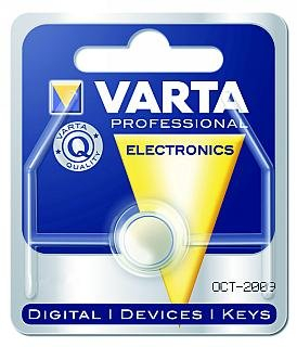 Knopfzelle Silberoxid -Uhrenbatterie V371 VARTA, 44mAh,