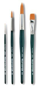 Davinci Set de 4 pinceaux brosses Nova pour Huile - Série 5276
