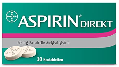 ASPIRIN Direkt Kautabletten 10 St