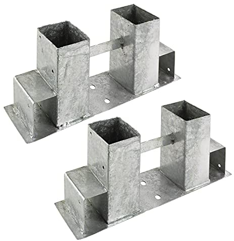 Holz - Stapelhilfe Brennholz Kaminholz Gestell Stapelhilfe Stapelhalter 2er Set