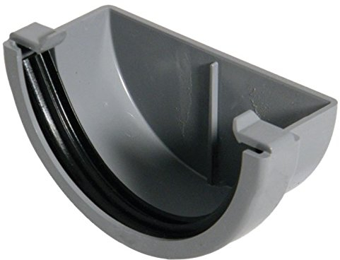 O 'So Eezy 76 mm grau miniflo Dachrinne für Schuppen, Veranda, Wintergarten, Out Building, etc. Full Range