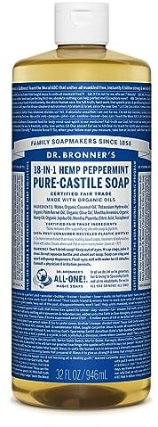 Dr. Bronners Peppermint 946 ml (Seife)
