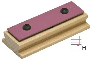Xyloba Klangplatte H3 - Buchenholz - Musik - Spielzeug - 3+ Jahre - MARBLE_TRACK