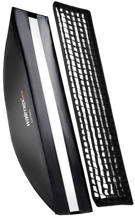 Walimex Pro Softbox Plus OL 30x120 cm Aurora/Bowens