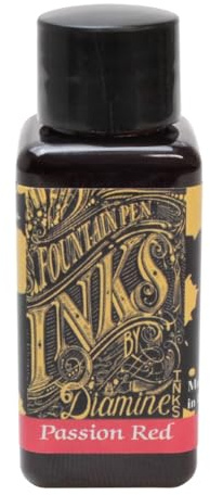 Diamine - Füllhalter-Tinte, Passion Red 30ml