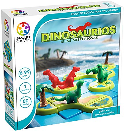 Smart Games - Dinosaurios: Islas Misteriosas | Juegos Educativos 6 Años O Más | Rompecabezas Niños Y Rompecabezas Adultos | Regalo Niño 6 Años Para 1 Jugador