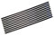 Silverline 676571 10 lames pour scie à chantourner 170 mm 24 TPI