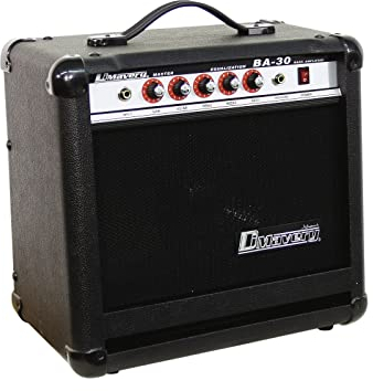 Dimavery amplificador de bajo 059388 BA-30 30W Negro