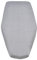 Mabi® 302G Universal Ketttex-Profi-Bügelbrettbezug 138x38 cm – für Gebläse-Motor-Bügeltische – Hightex Baumwollgewebe – Molton gepolstert – eingenähter Gummizug