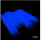 KNIXS 500x Arm-Knicklichter – Blau leuchtend inkl. 500x 3D-Verbinder und 10x Ballverbinder und 7-Lochverbinder, seit 15 Jahren in Profiqualität, Glowstick / Leuchtstab - für Party, Festival, Geburtstag oder als Dekoration