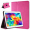 doupi Smart Flip Cover for Samsung Galaxy Tab 2 (10.1 inch), Deluxe Protective Case with Sleep/Wake Function 360 Degree Rotatable Stand Screen Protector, Pink