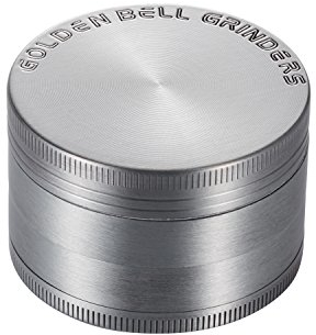 LIHAO 2”(5cm) Grinder en Zinc Alliage en 4 pièces - Argent antique