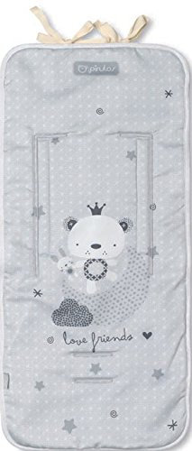 Pirulos Colchoneta Recta Colección Love Gris