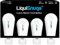LiquiSnugs Premium - 100% Guaranteed Leak Proof Silicone Travel Bottles For Toiletries - TSA Approved Container. Premium Range Travel Shampoo Bottles with Suction Cups and Adjustable Labels