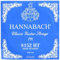 Hannabach Cuerdas para Guitarra Clásica Serie 815, H/B2, Si2, Plateado Especial, Plata, Tensión Alta