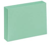 Office Line Karteikarten, grün, 190 g, DIN A6, 100 Stück, blanko, Art.Nr.: 770276