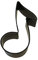Anniversary House Music Note Poly-Resin Coated Cookie Cutter Black, Polyresin Steel, 8.9cm (3.5), 000RM-1356/K