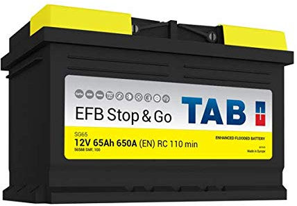 Tab Start Stop Efb Sg65 Batterie Voitures, 12 V 65Ah 650 Amps (En)