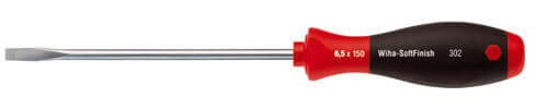Wiha 302 Soft Grip Parallel Slotted Screwdriver 3.5mm 100mm