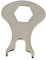 1 clé en acier galvanisé pour outils de fixation rapide Loxx ou Tenax