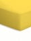 schlafgut Mako-Jersey Basic Spannbetttuch, Baumwolle, gelb, 200 x 200 cm