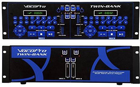 VocoPro Twin-BANK Karaoke Player