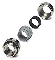 PHOENIX CONTACT HC-M-KV-M40(27-34) Kabelverschraubung Bis 5 bar, 8mm Gewindelänge, 27mm - 34mm Kabeldurchmesser, SW 50, M40 Verschraubung, 10 Stück