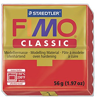 FIMO CLASSIC Modelliermasse, ofenhärtend, terrakotta, 56 g