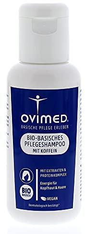 Ovimed Basisches Pflegeshampoo, für Kopfhaut und Körper, 100ml, 100 ml