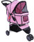 Bc-elec - 5663-0015Apink Tier-Buggy Hundebuggy mit 3 Rädern, Farbe rosa