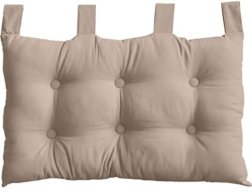 Enjoy Home Kopfteil Stoff 70 x 9 x 45 cm, natur, 9 X 45 CM