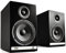 Audioengine HD6 Wireless Speakers with Bluetooth - 150W Powered Bookshelf Speakers with aptX-HD, 24 Bit DAC (Noir)