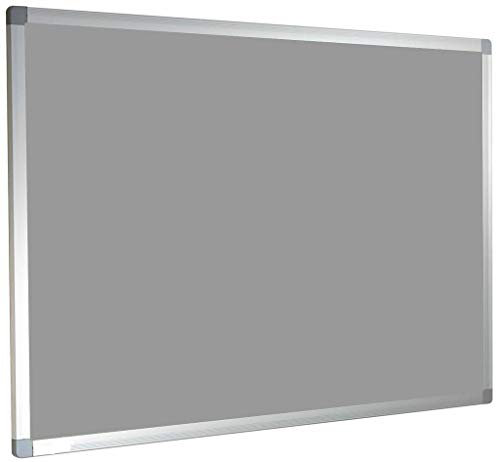 Viz-Pro Grey Felt Pin Board 1200X900mm
