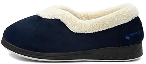 Padders Carmen Wide Fitting Womens Memory Foam Slippers