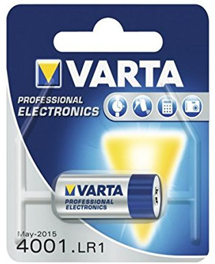 VARTA HIGH ENERGY LADY N (LR1) - 156.02.18 - Bliester 1 Stück - für Autoschlüssel, Taschenrechner, Kameras, Uhren u.v.a. -