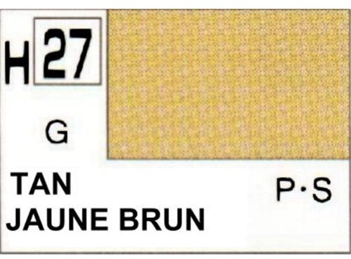 Gunze - Avion Miniature - Peinture maquette Gunze Jaune Brun - H027