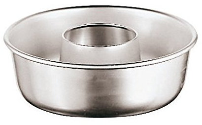 Paderno World Cuisine 47060-14 Aluminum Savarin Mold, Gray