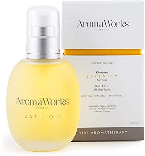 Serenity Bath Oil by Aromaworks for Unisex - 3.4 oz Oil