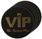 PARTY DISCOUNT Konfetti VIP, Ø 3,5 cm, schwarz, 50 Stück