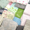 Stoffpaket 5 kg Baumwolle Mako Satin, Feinste Stoffe, Zum Basteln und Nähen