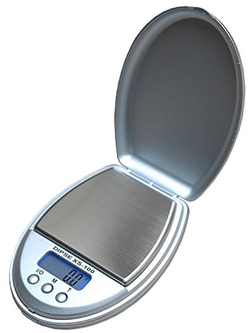 DIPSE Feinwaage XS-100 - Digitalwaage max. 100g mit 0,01g Teilung