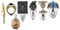 The Noble Collection Harry Potter Horcrux Bookmark Collection - Set of 7 Minature Horcrux Bookmarks in 8in (20cm) Display Box - Officially Licensed Film Set Movie Props Gifts Stationery